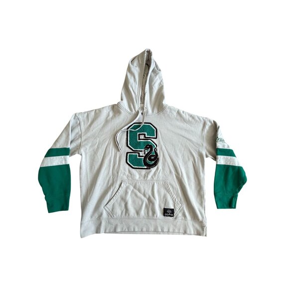 WIZARDING WORLD OF HARRY POTTER Slytherin Hoodie Sweatshirt Size Large - Picture 4 of 7